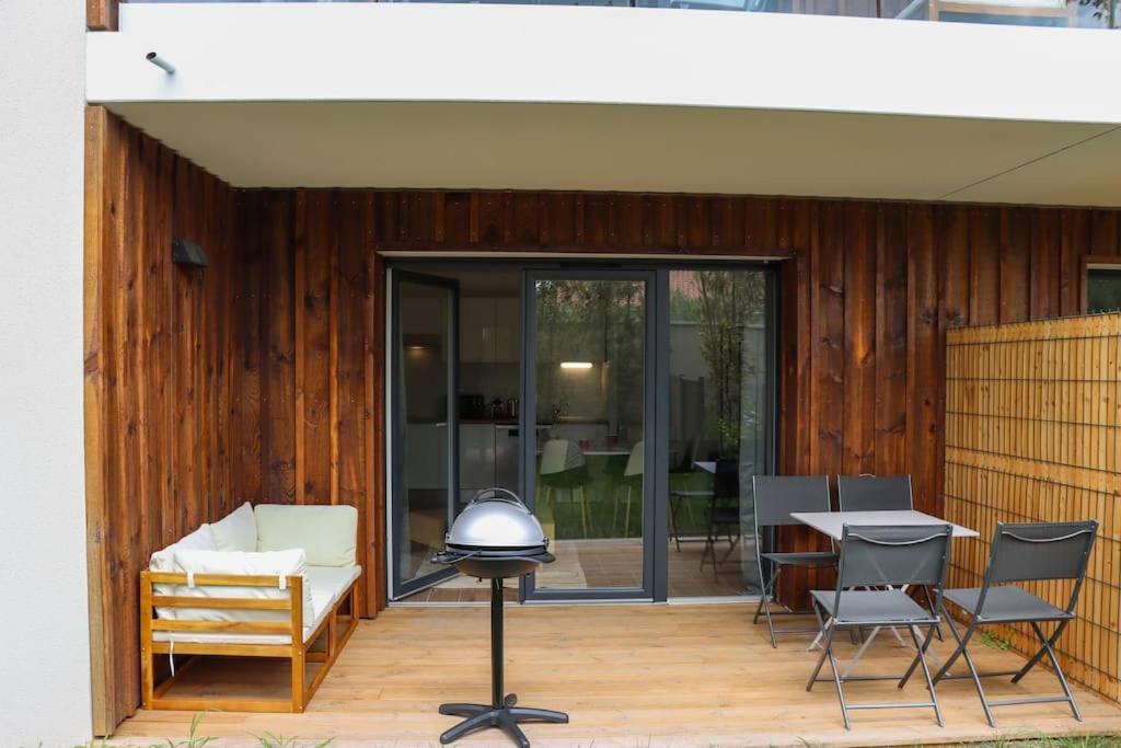 Les Cottages Jardin Elegant Et Ambiance Cosy Biscarrosse Exterior foto